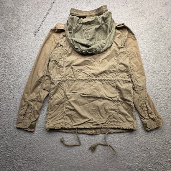 Denim & Supply Ralph Lauren Military Field Jacket Womens XS Beaded Embroidery - Picture 12 of 13